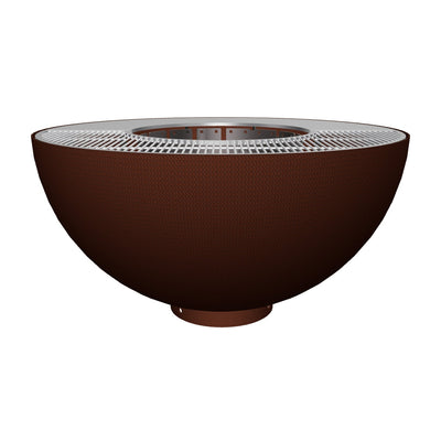 Feuerschale mit Grillring 100, Edelrost